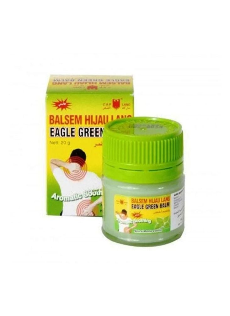 إيجل بلسم إيجل جرين العطري المهدئ بلسم عشبي لتسكين الآلام مع المنثول - Image 1